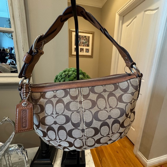 Coach Handbags - Coach - Signature Canvas Hobo Bag 2008 11857 - EUC Braided Strap